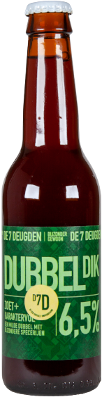 Dubbel Dik flesje van 33cl